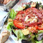 Salade lyonnaise a l'oeuf poché