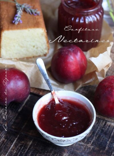 Confiture de Nectarines Blanches et Vanille des îles
