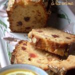 Gateau avec crème fraîche épaisse