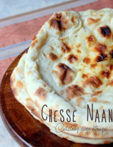 Naan au fromage cheese naan
