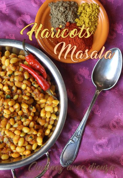 Recette haricots blancs massala
