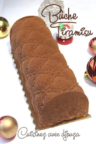 Bûche de Noël façon Tiramisu