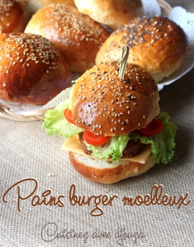 Recette pain à hamburger américain