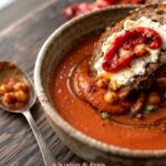 Soupe de tomates aux poivrons rouges