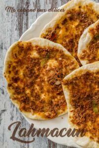 Pizza lahmacoun recette turque