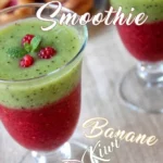 Recette smoothie au blender kiwi banane
