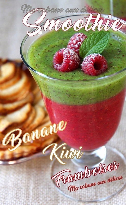 Recette smoothie banane kiwi sans sucre