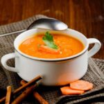 Soupe ou velouté de carottes d'hiver