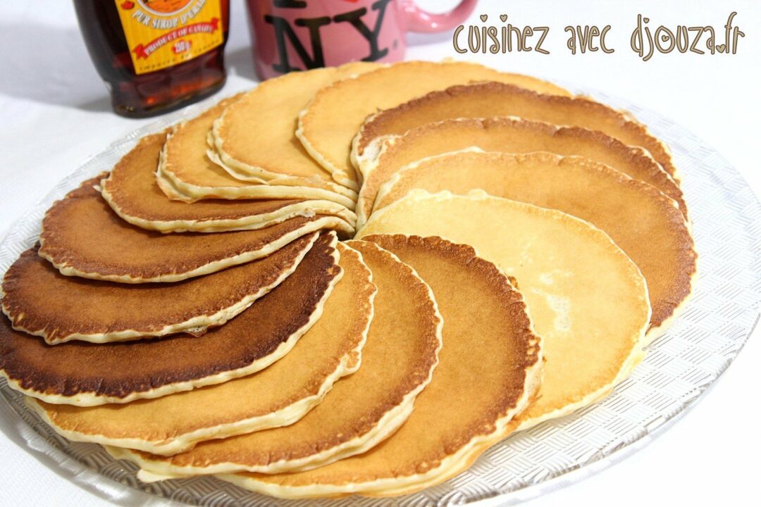 Pancake au babeurre {crêpes américaines au lben}