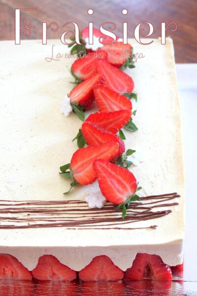 Fraisier Crème Mousseline Facile