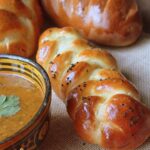 pain brioché salé au lait caillé (lben)