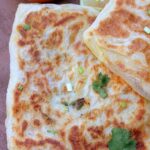 Ramadan, msemen ou mhajeb à l'oeuf coulant