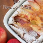 Recette clafoutis nectarines et amandes