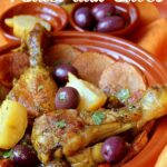 Tajine de poulet aux olives et citrons confits à la marocaine