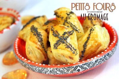 petits fours salés feuilletés au fromage