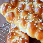 Briochettes tressées au sucre perlé
