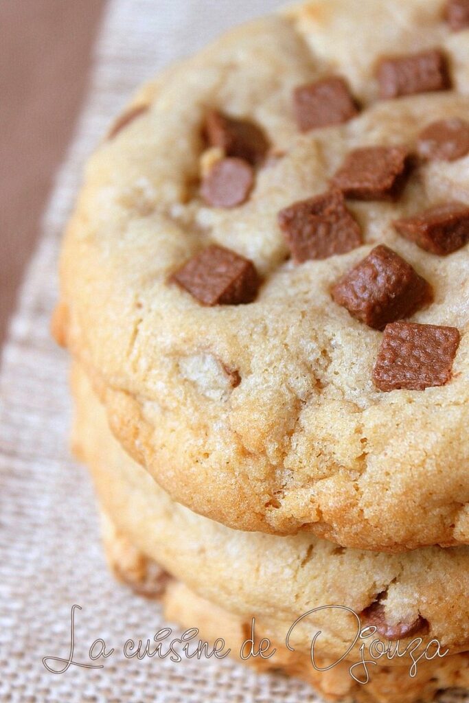 Cookies americains moelleux et fondants au chocolat