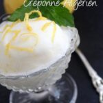 Créponné sorbet algérien au citron