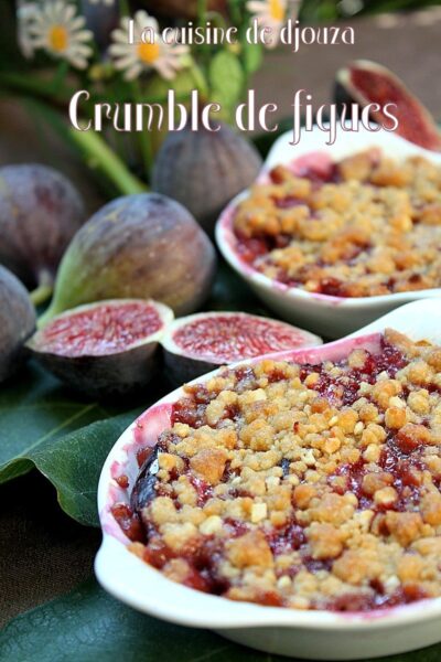 Crumble aux figues