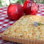 tarte gourmande pommes poires caramel beurre salé