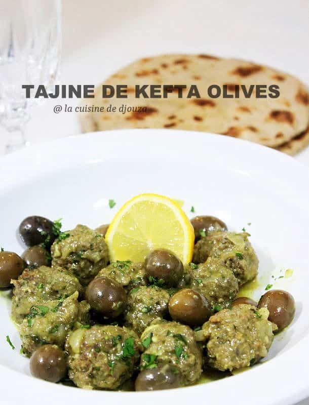 tajine boulette de viande kefta aux olives