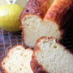 Cake au citron imbibé au sirop de citron