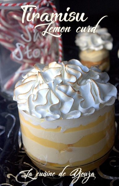 Tiramisu Lemon Curd Meringué