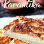 Karantika, flan salé oranais à la farine de pois chiche