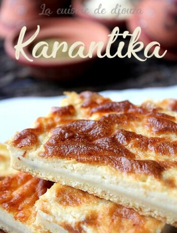 Karantika, flan salé oranais à la farine de pois chiche