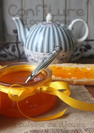Confiture d&rsquo;oranges amères