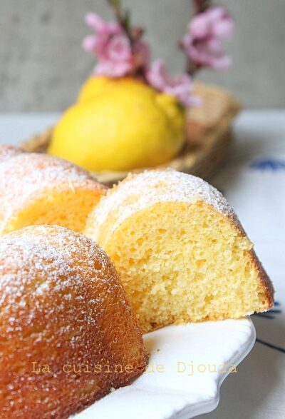 Gateau Mousseline au Citron