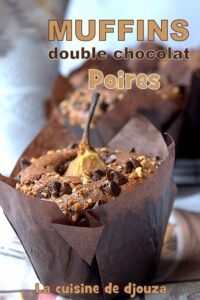 Muffins double chocolat moelleux
