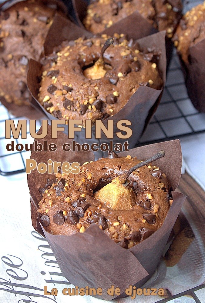 Muffin deux chocolat 