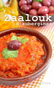 Zaalouk recette d'aubergines grillées à la marocaine