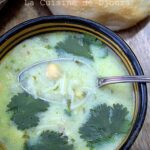 Chorba beida (soupe algéroise au poulet)