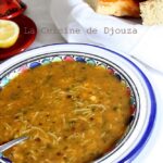 Recette soupe Harira marocaine