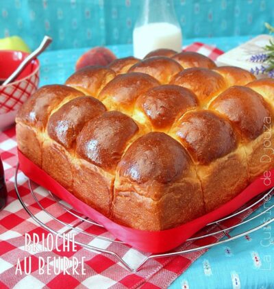 Brioche filante au beurre