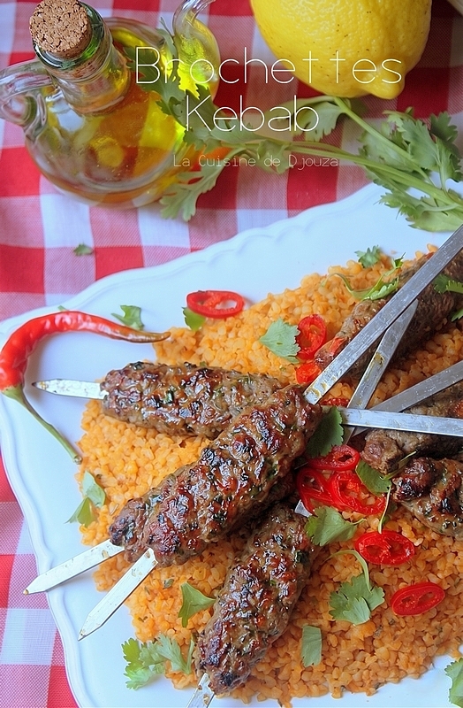 Brochettes adana turque