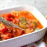 Poulet basquaise facile