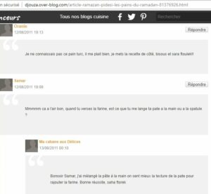pain turc commentaire samar