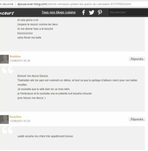 pain turc premier commentaire djouza
