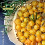 tarte tomates cerise et moutarde