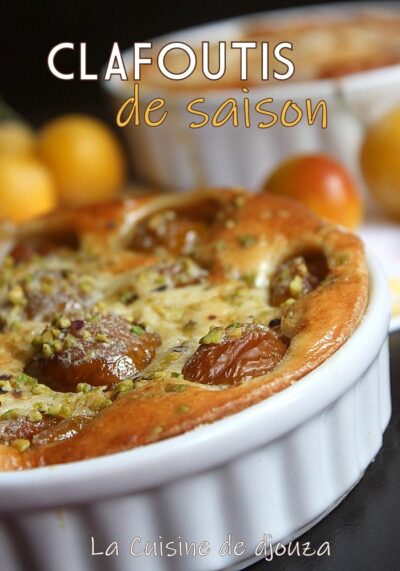 Clafoutis aux mirabelles fraîches de Lorraine