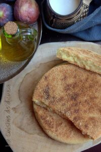 La galette berbère et kabyle à l'huile d'olive