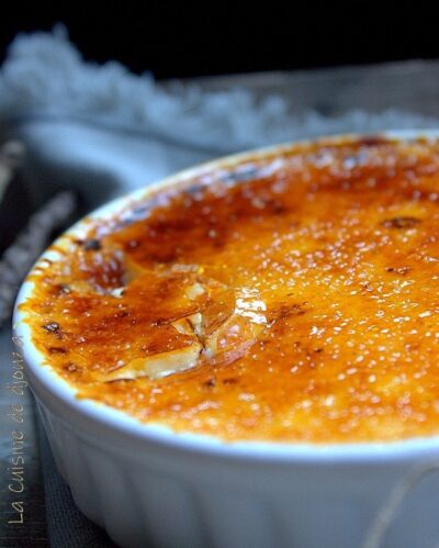 Crème brûlée à la banane