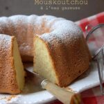 gateau moukoutchou à l'eau pétillante gazeuse