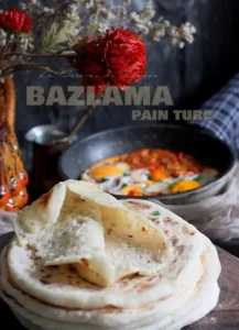Pain Bazlama turc à la poele