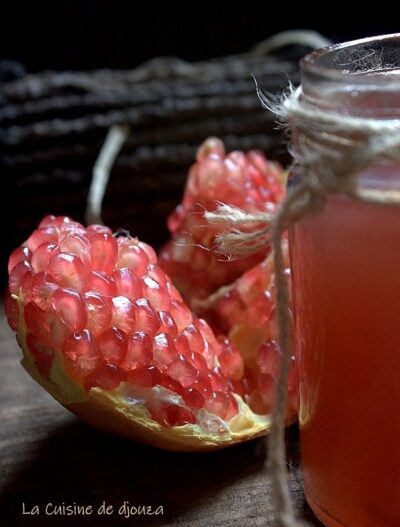 Gelée de Grenades sans Gélatine ni Agar Agar