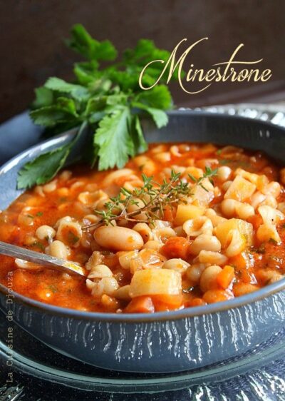 Minestrone Soupe de Pâtes Facile