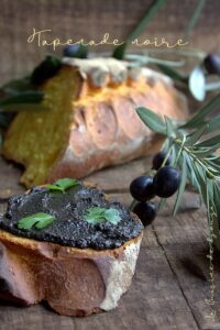 Tapenade provençale aux olives noires